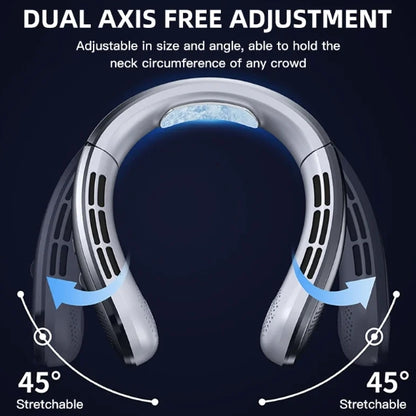 Portable Neck Fan with Digital Display
